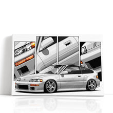 Load image into Gallery viewer, Honda CRX 2nd Gen 1988 - 1991 Mugen #121 - #129
