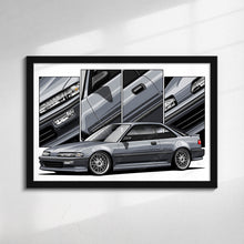 Load image into Gallery viewer, Acura Integra 2nd Gen 1989 - 1993 Hatchback DA DB2 GS-R #084 - #092
