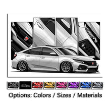 Load image into Gallery viewer, Honda Civic 10th Gen Sedan 2017 - 2020 SI #391 - #399
