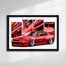 Load image into Gallery viewer, Nissan Skyline GTR R34 #226- #234

