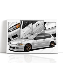 Load image into Gallery viewer, Honda Civic 05th Gen Hatchback 1992 - 1995 EG #310 - #318
