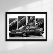 Load image into Gallery viewer, Honda Civic 05th Gen Coupe 1992 - 1995 EJ #211 - #219
