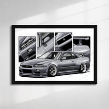 Load image into Gallery viewer, Nissan Skyline GTR R34 #226- #234
