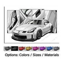 Load image into Gallery viewer, Nissan Fairlady Z 350z #001 - #009
