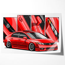 Load image into Gallery viewer, Honda Civic 08th Gen Sedan 2009 - 2011 Facelift #130 - #138
