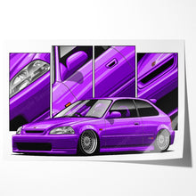 Load image into Gallery viewer, Honda Civic 06th Gen Hatchback 1996 - 2000 EK #463 - #471

