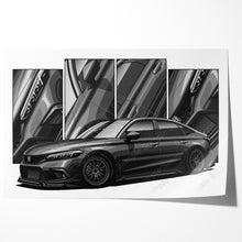 Load image into Gallery viewer, Honda Civic 11th Gen Sedan 2022 - 2024 Pre-face SI #301 - #309
