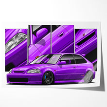 Load image into Gallery viewer, Honda Civic 06th Gen Hatchback 1996 - 2000 EK #454 - #462

